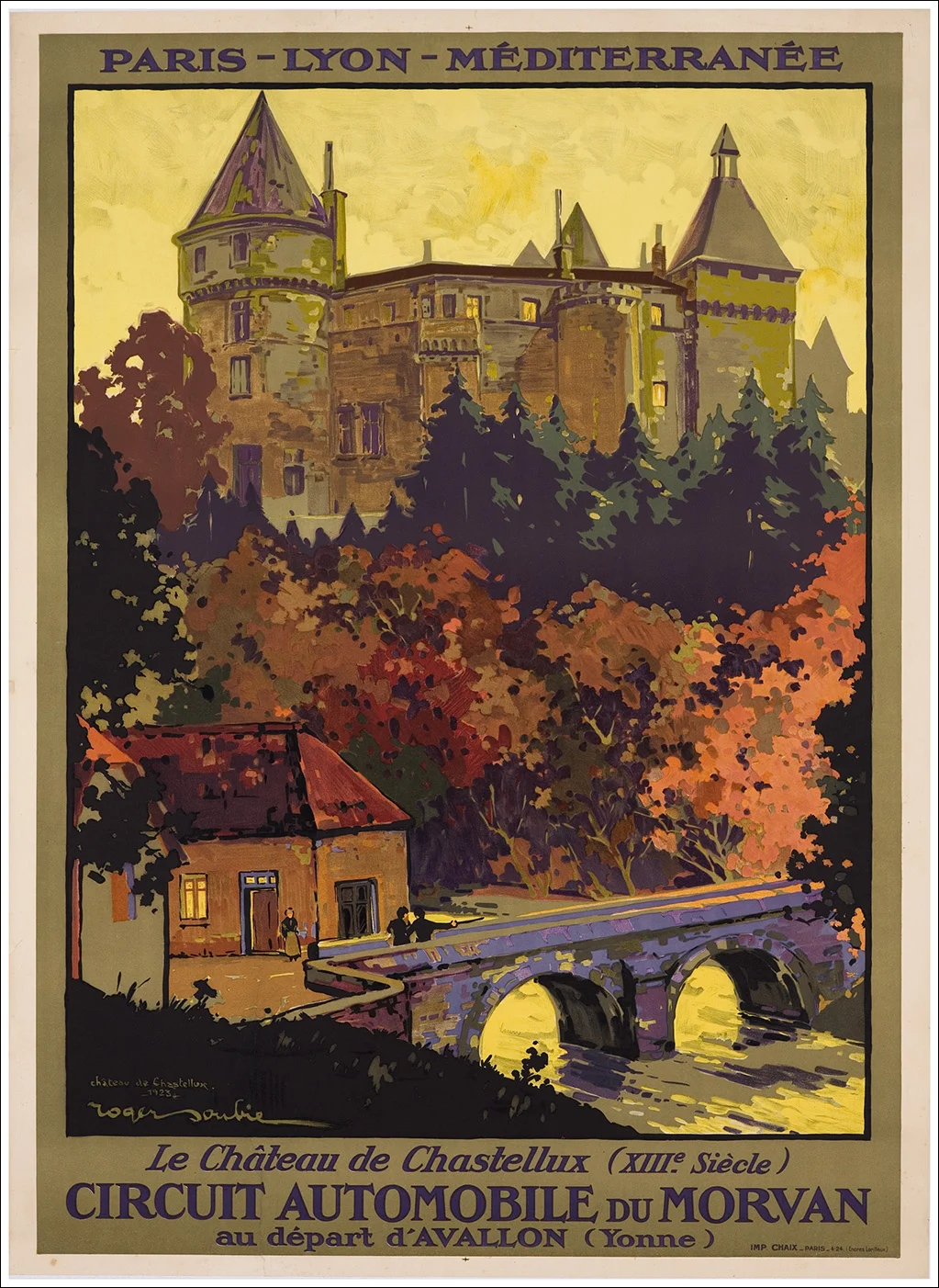 PLM, Circuit Automobile du Morvan (Chateau de Chastellux)
