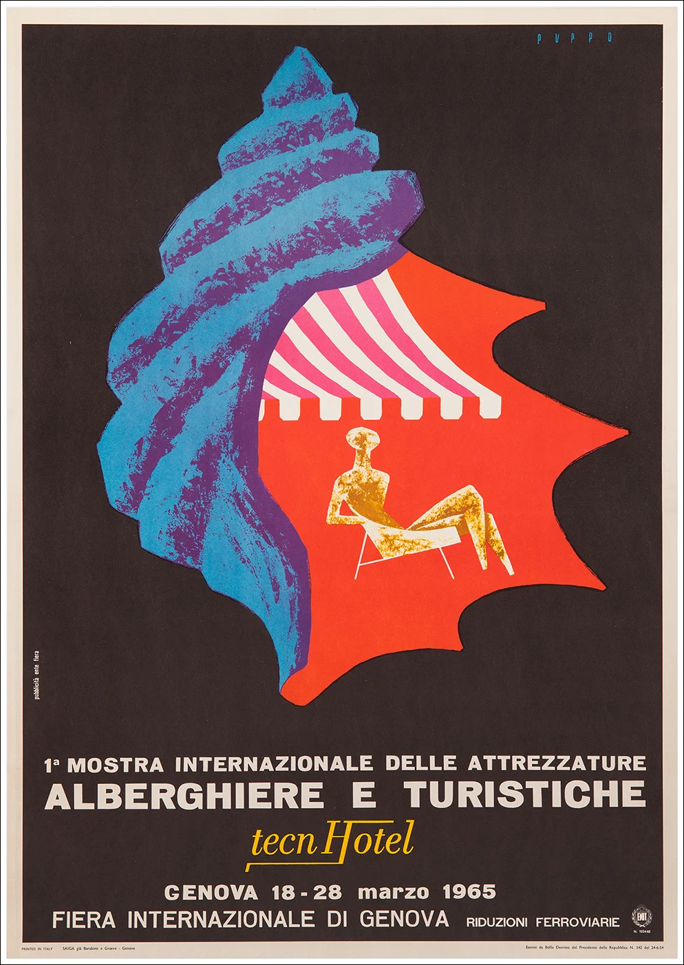 Genova, TecnHotel 1ª Mostra attrezzature alberghiere turistiche / ENIT