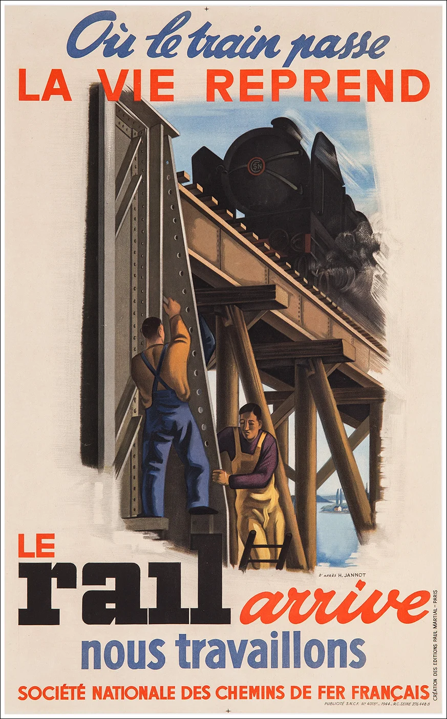 SNCF, le rail arrive