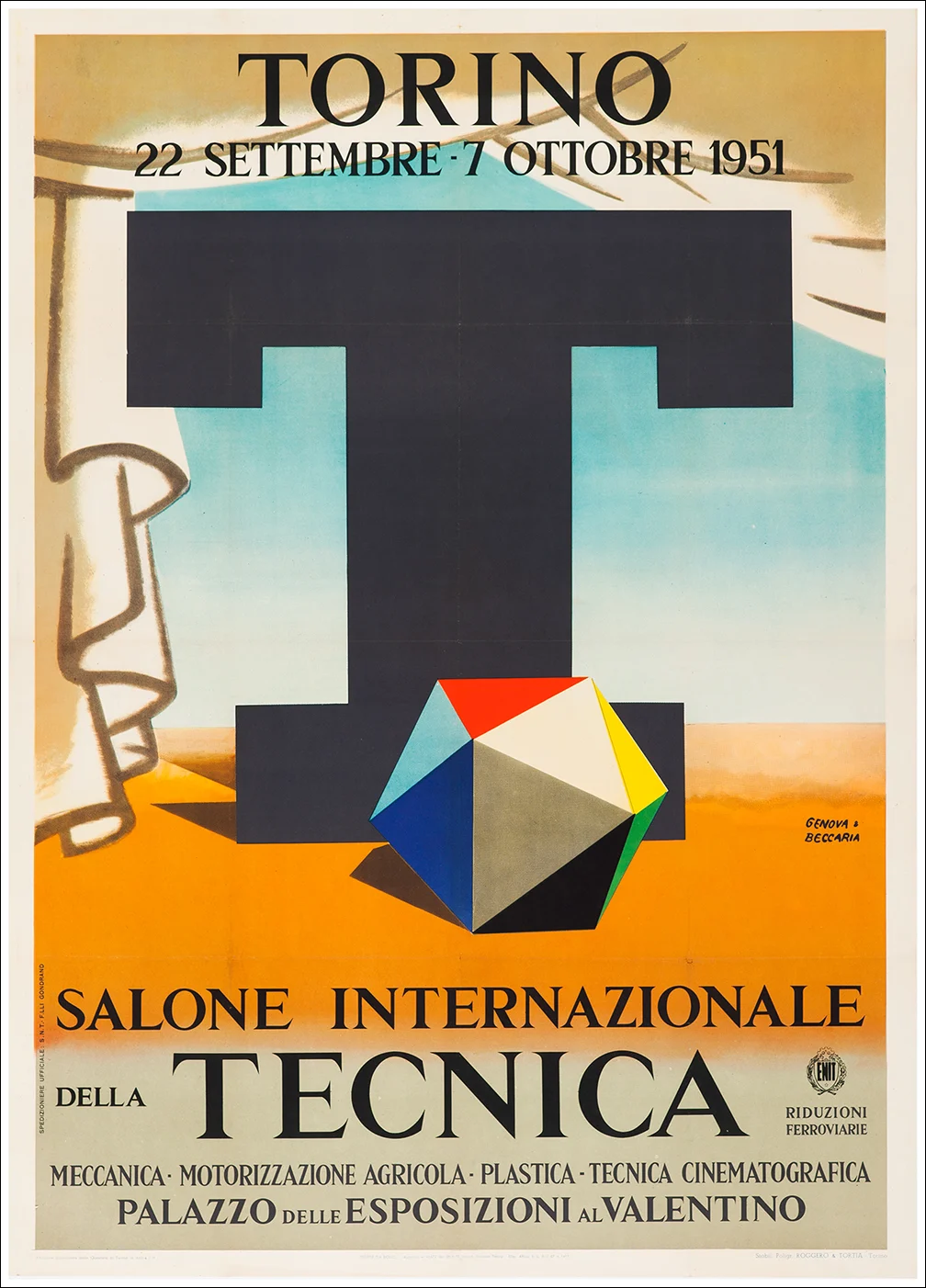 Torino, Salone Internazionale della Tecnica 1951 / ENIT
