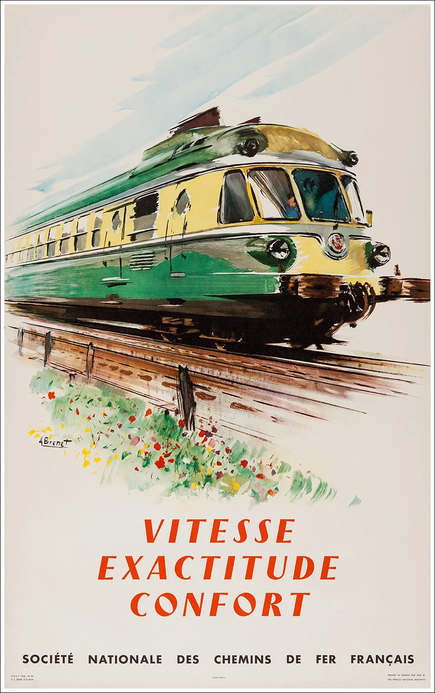 SNCF, Vitesse, Exactitude, Confort