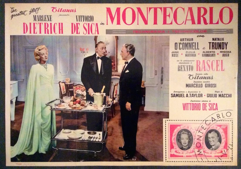 Montecarlo (Vittorio de Sica, Marlene Dietrich) / Champagne