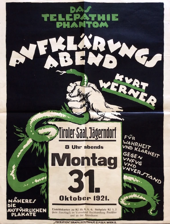 Das Telepathie Phantom, Aufklärungsabend