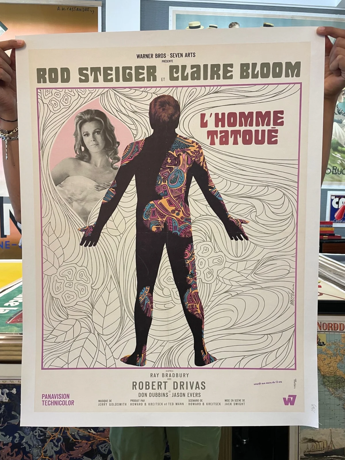L'Homme Tatoué - Rod Steiger et Claire Bloom