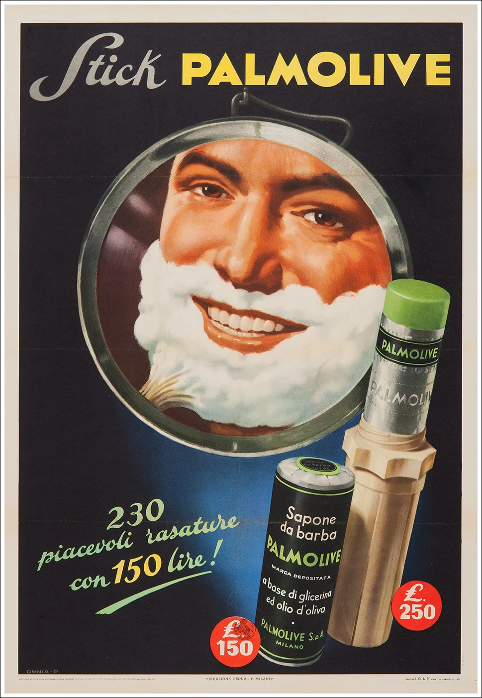 Palmolive Stick, sapone da barba