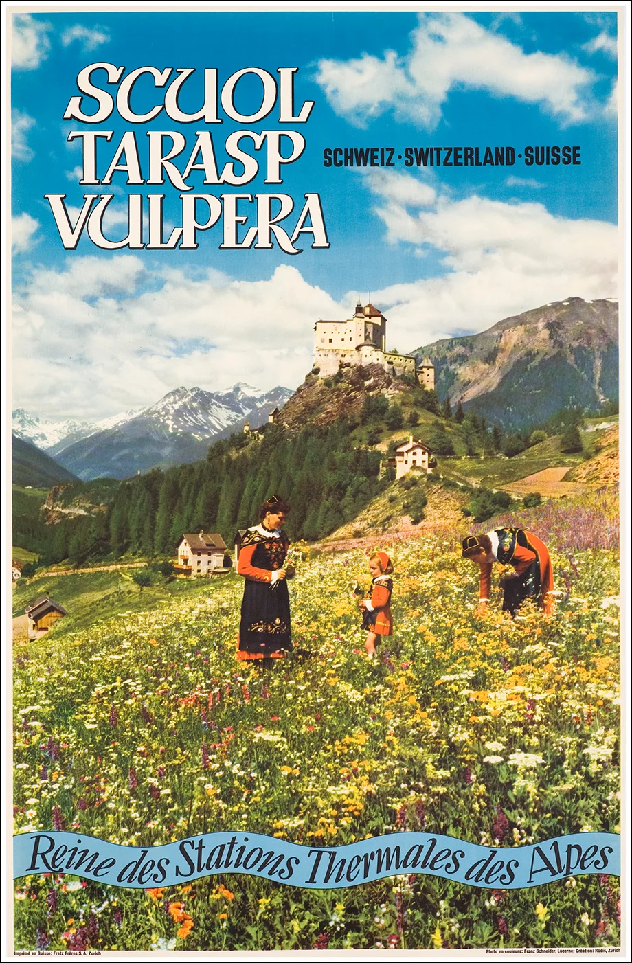 Scuol Tarasp Vulpera, Engadine (Grigioni, Grisons, Graubünden)