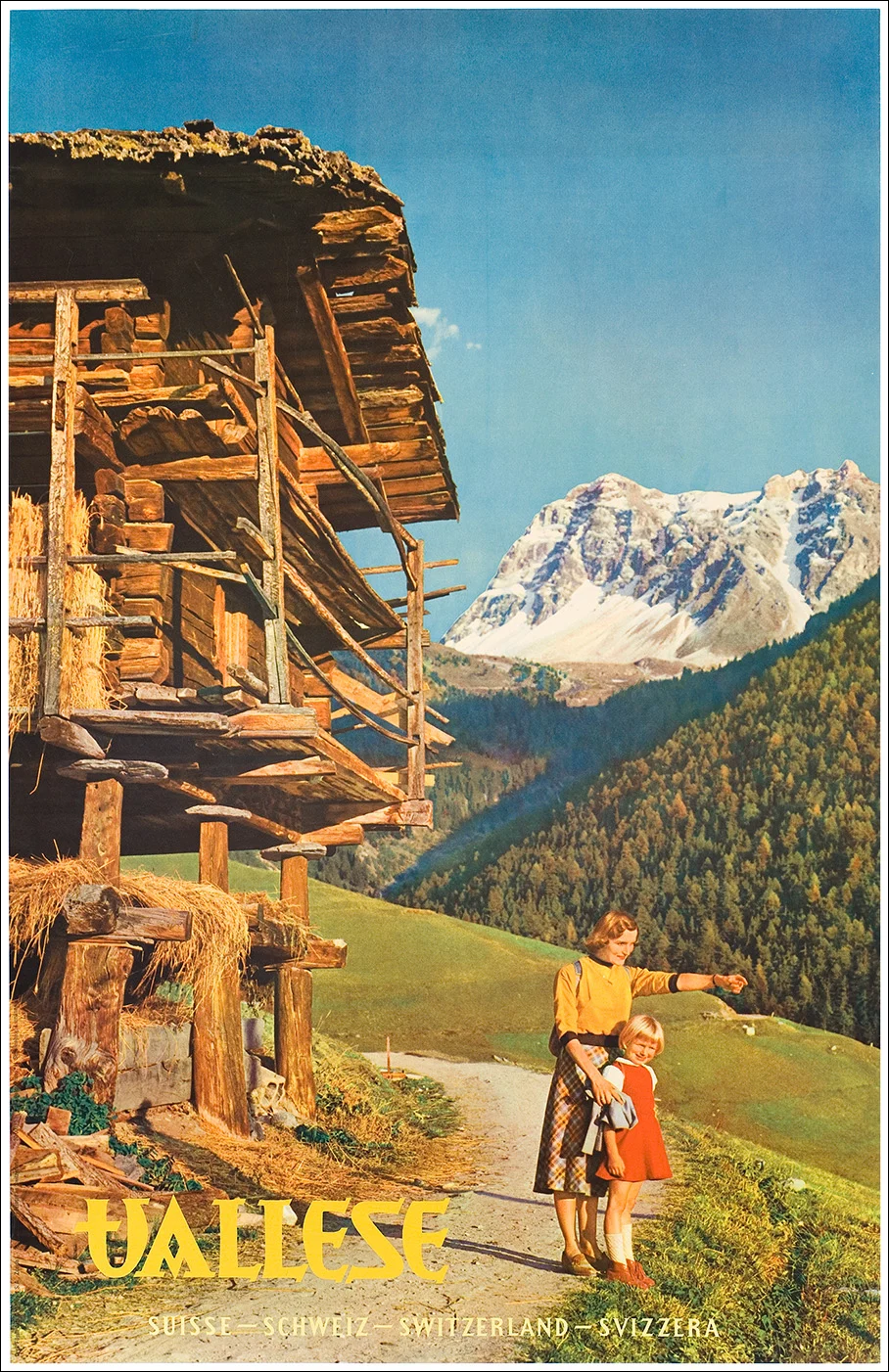 Vallese - Saint Luc, Val d'Anniviers (Mont Thounôt)