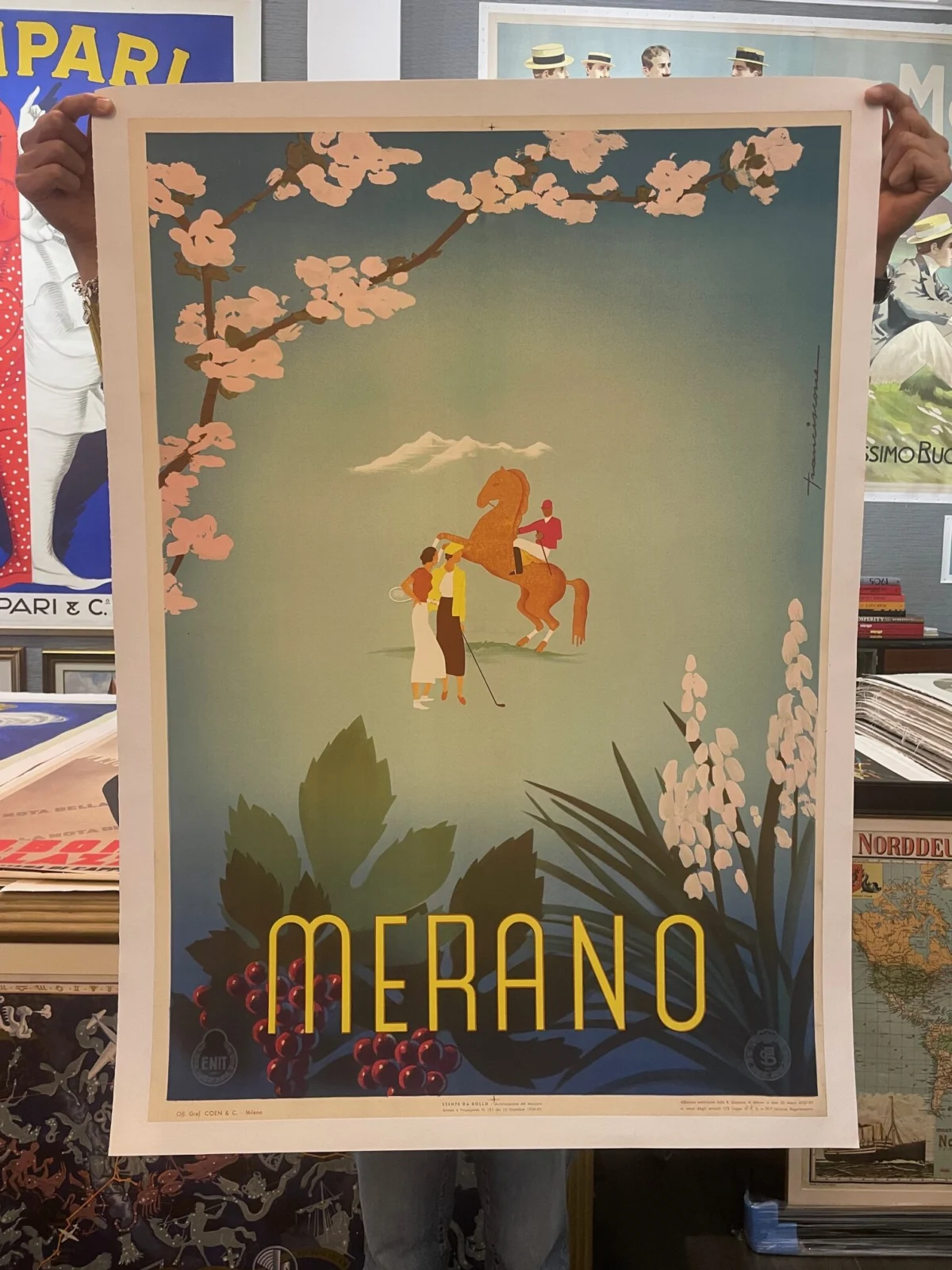 Merano (Bolzano) (golf, tennis, equitazione) / ENIT FS