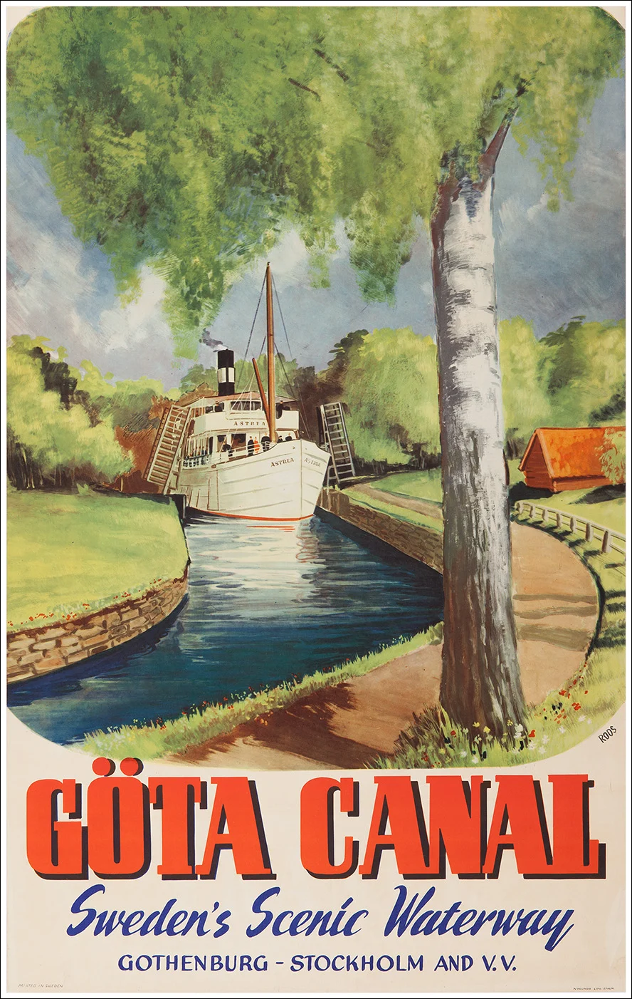Göta Canal, Gothenburg - Stockholm