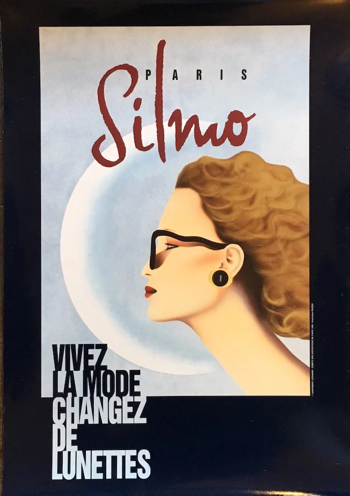 SILMO Paris 1992, salone dell'occhiale vive la mode changez de lunettes