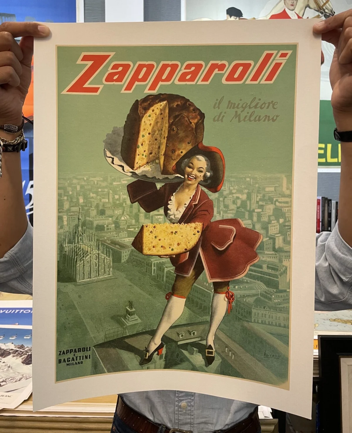 Panettone Zapparoli, Milano