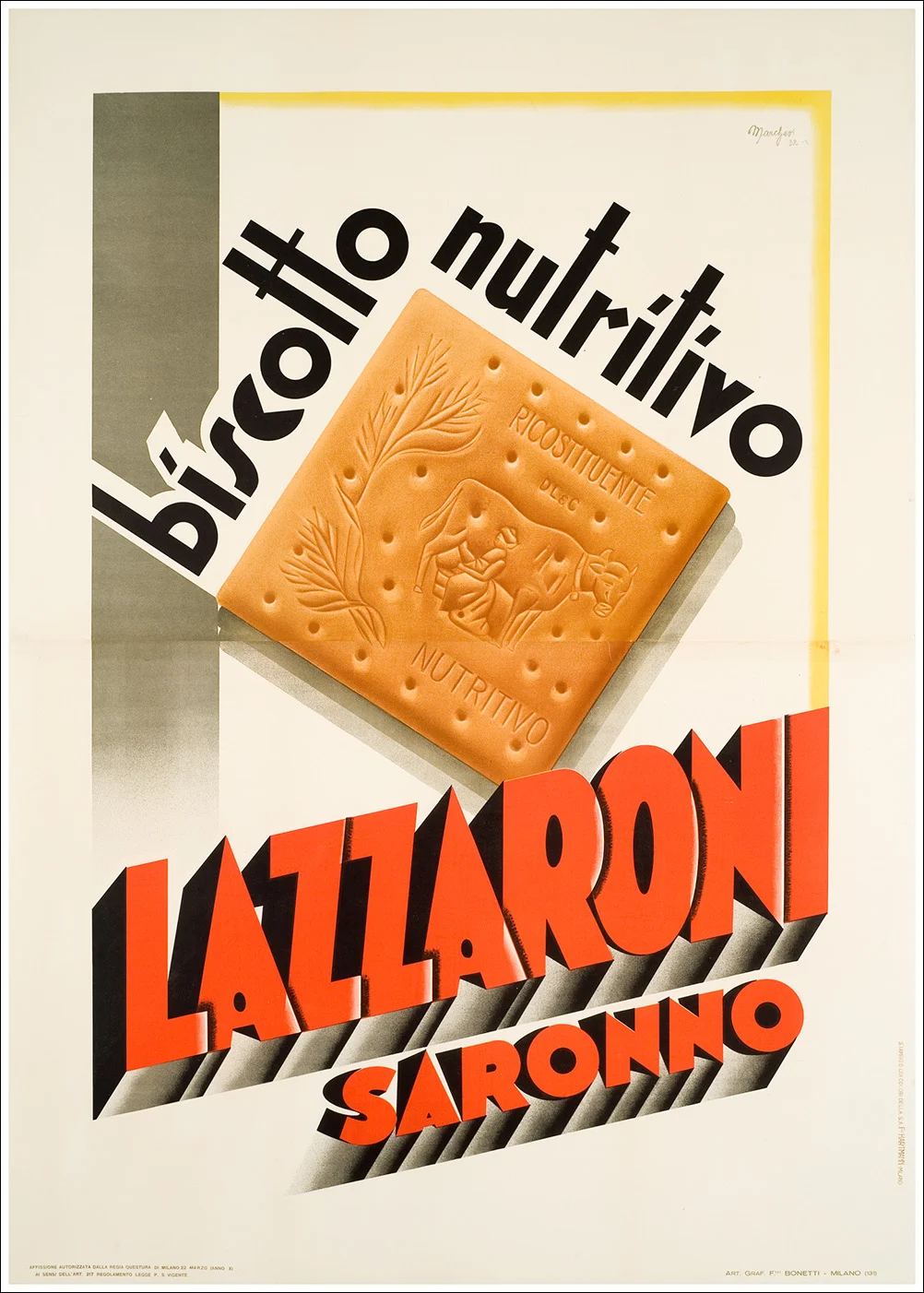 Biscotto nutritivo Lazzaroni, Saronno (Varese)