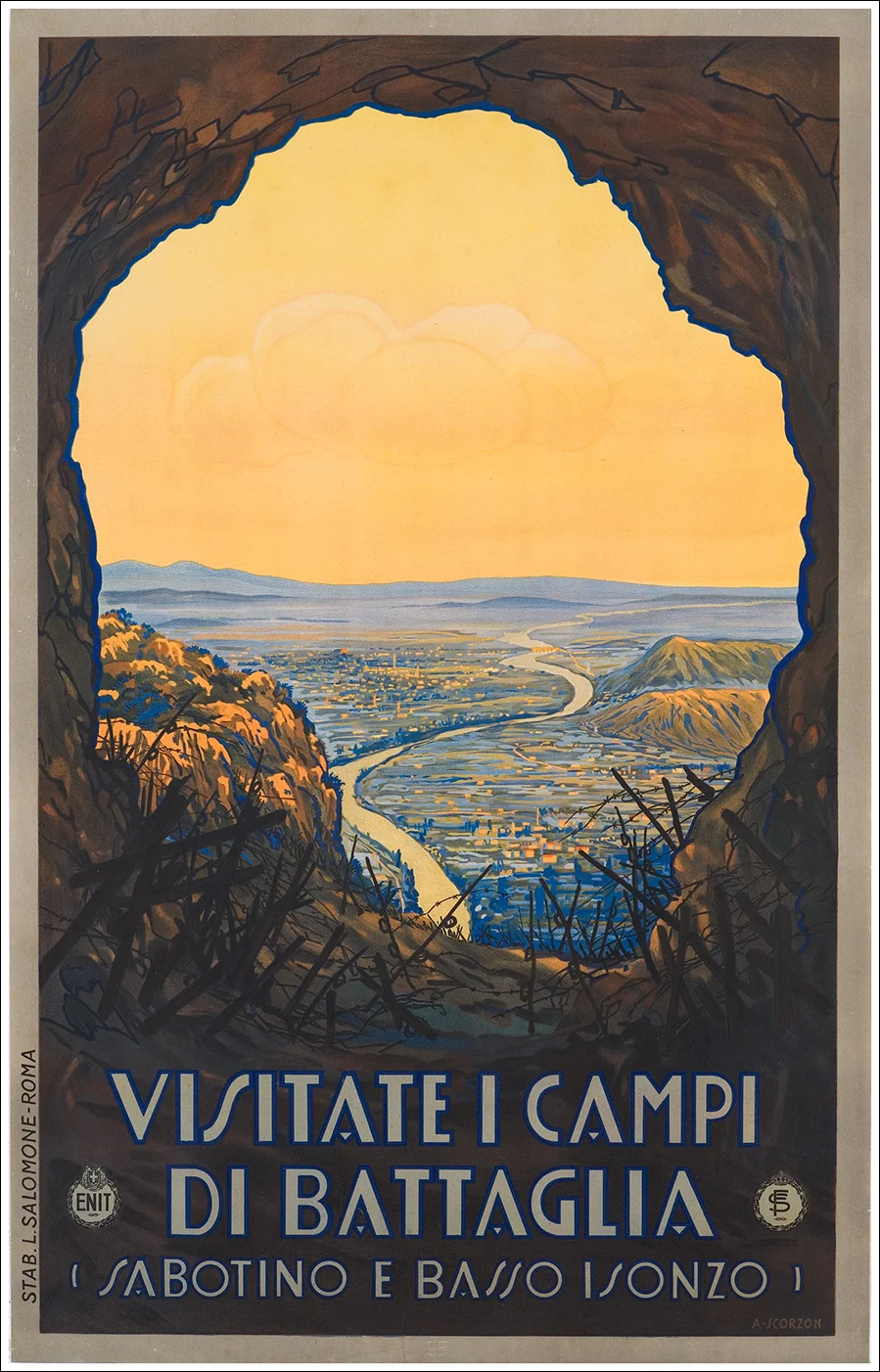 Visitate i Campi di Battaglia, Sabotino (Gorizia) e Basso Isonzo (Padova) / ENIT