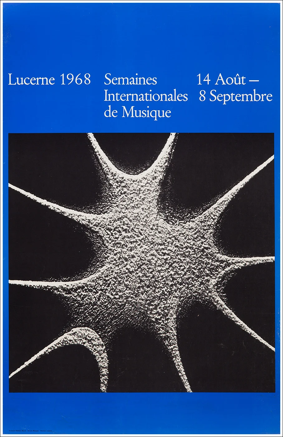 Lucerne 1968, semaines internationales de musique