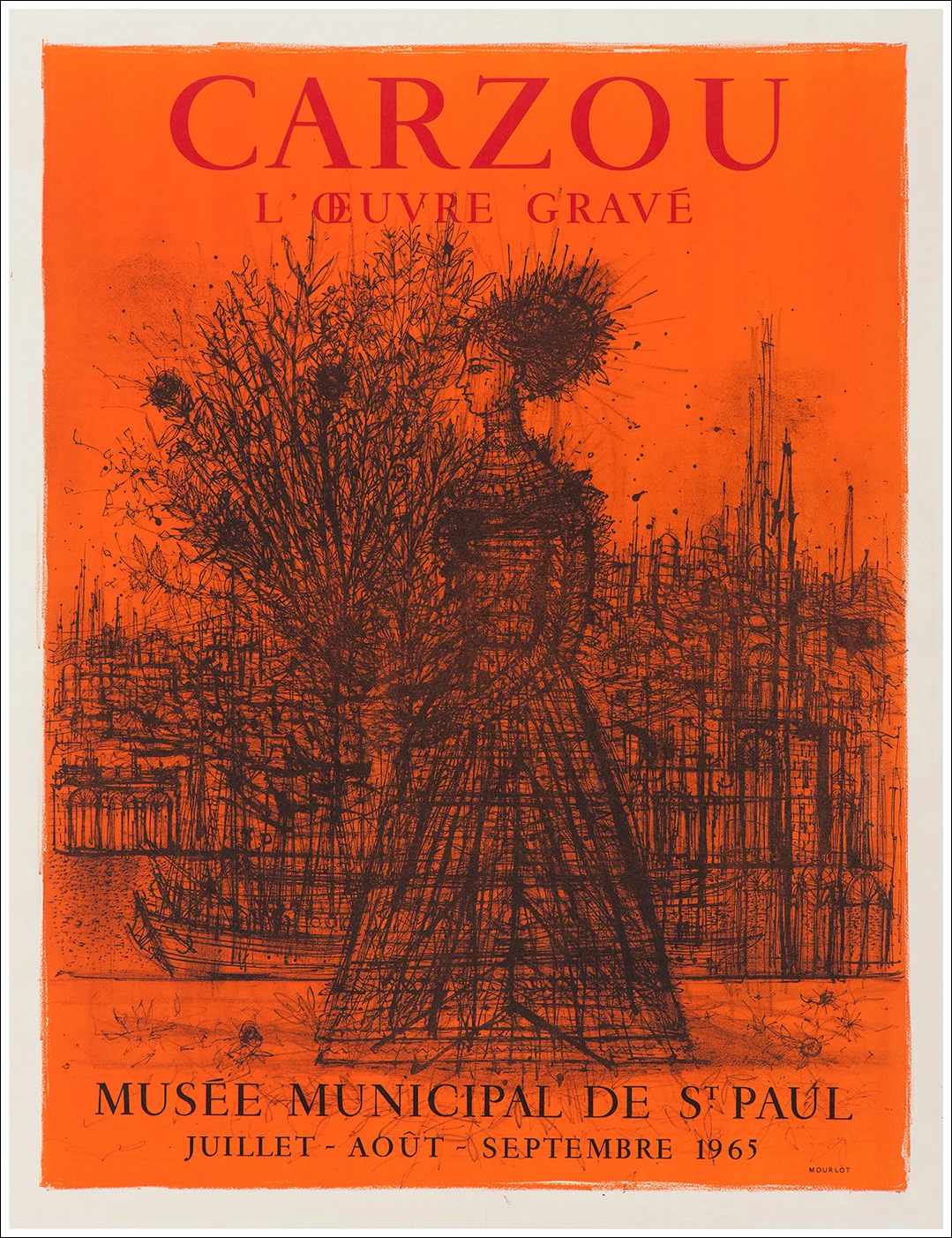 Musée Municipal de St. Paul - Carzou, l'oeuvre grave, 1965