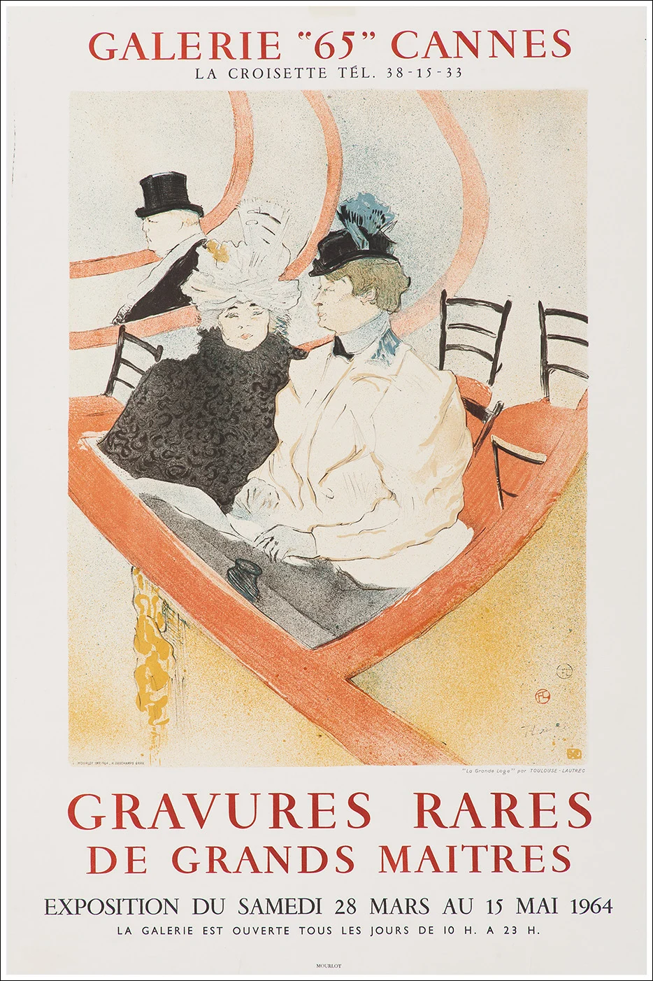 Galerie "65" Cannes, gravures des grands maitres, 1964