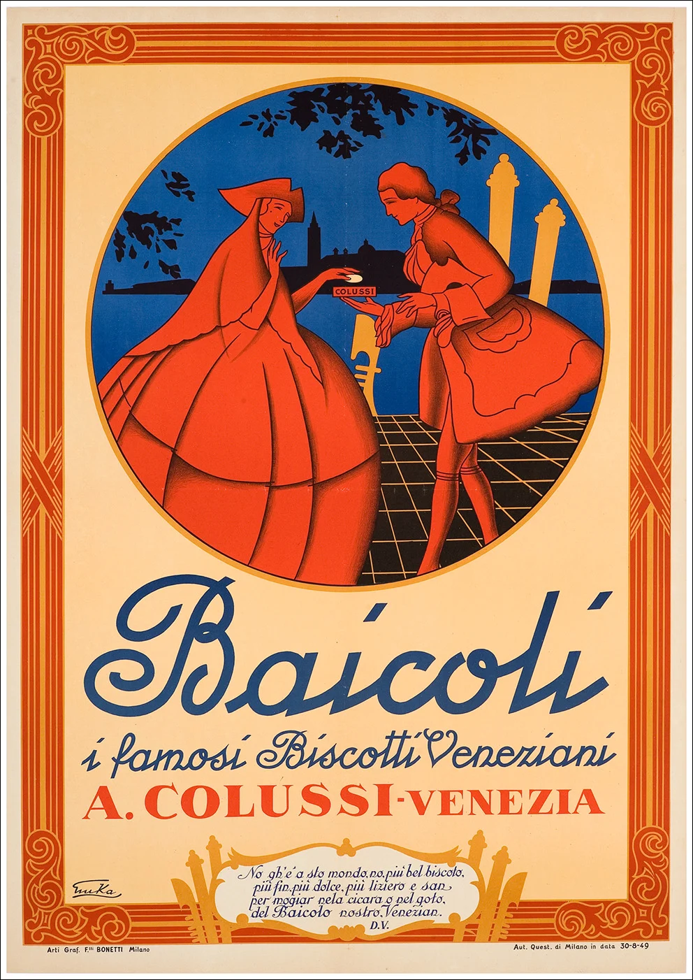 Biscotti Baicoli Colussi, Venezia