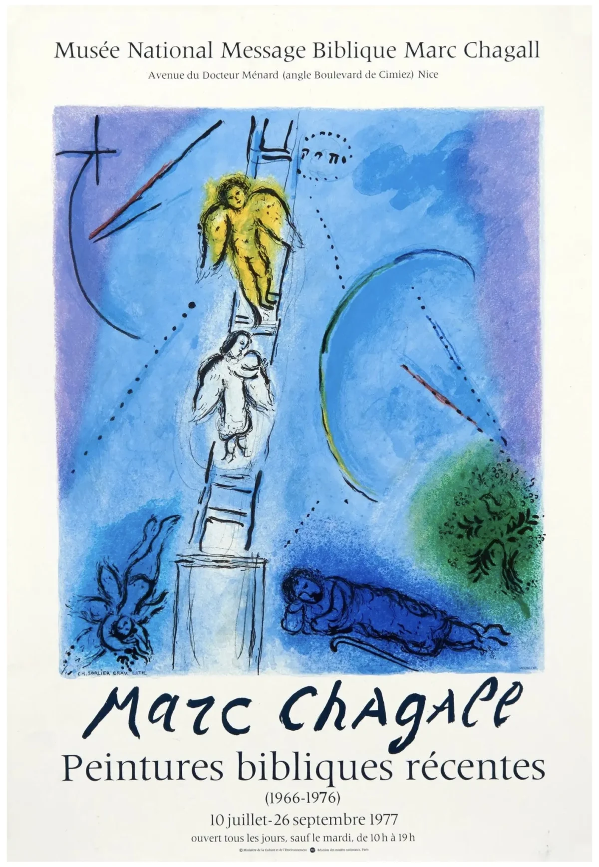 Musée National Message Biblique Marc Chagall, Nice 1977