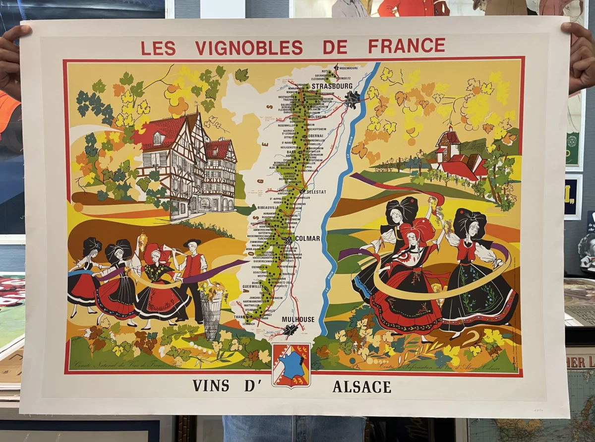 Les vignobles de France, vins d'Alsace