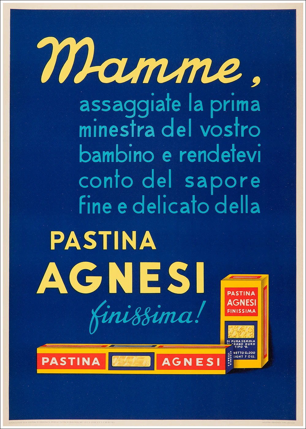 Pastina / Pasta Agnesi, Imperia