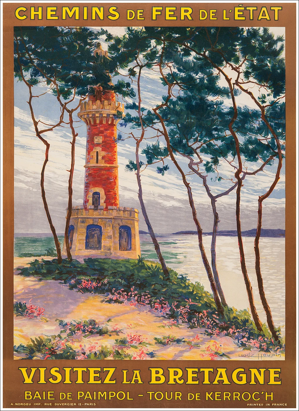 Bretagne, Baie de Paimpol - Tour de Kerroc'h