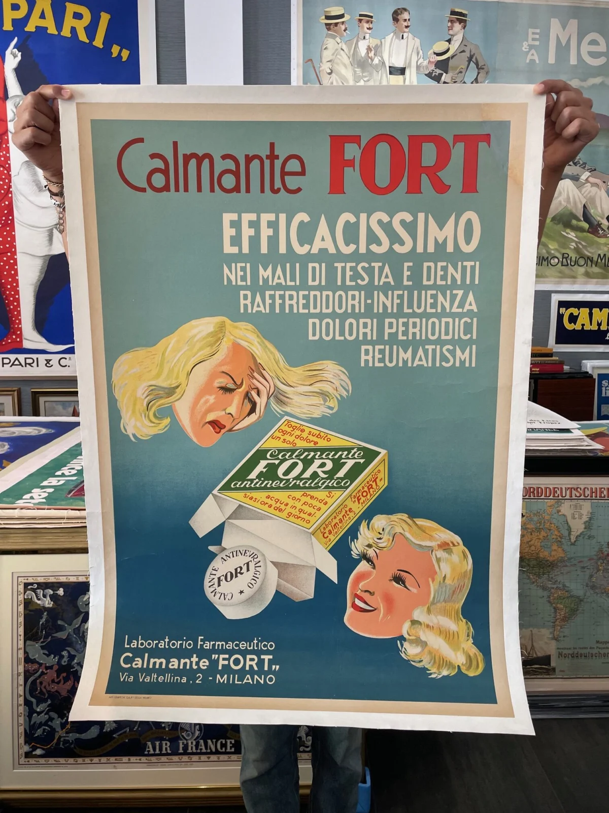 Calmante Fort, Milano