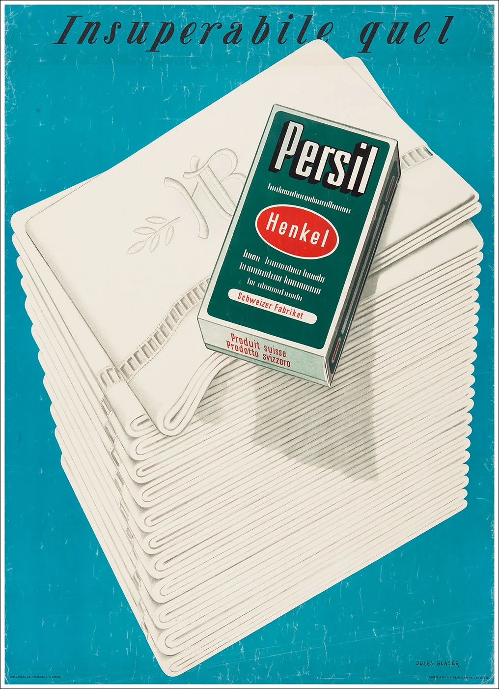 Detersivo Persil Henkel, prodotto svizzero