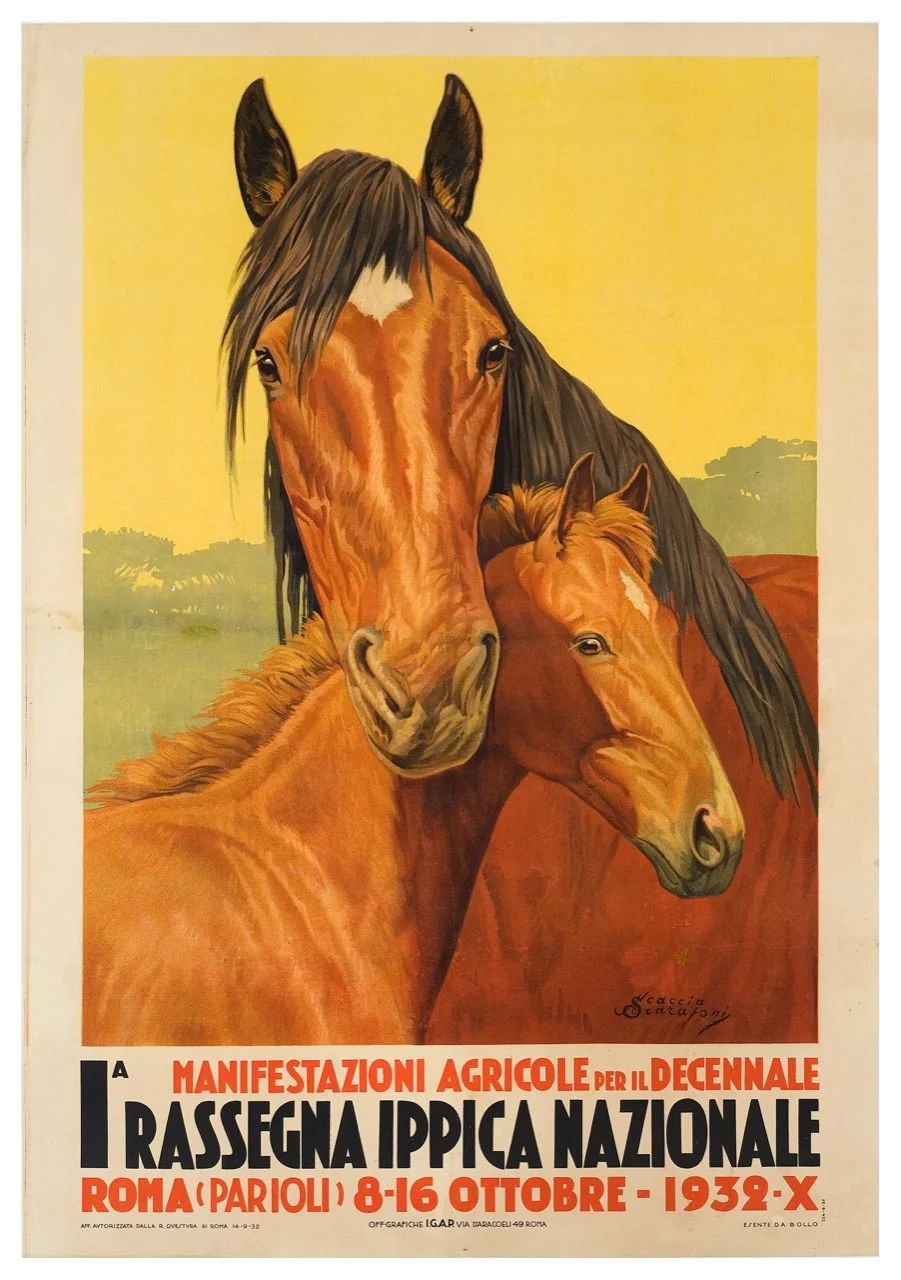 I.a Rassegna Ippica Nazionale, Roma - Parioli, 1932