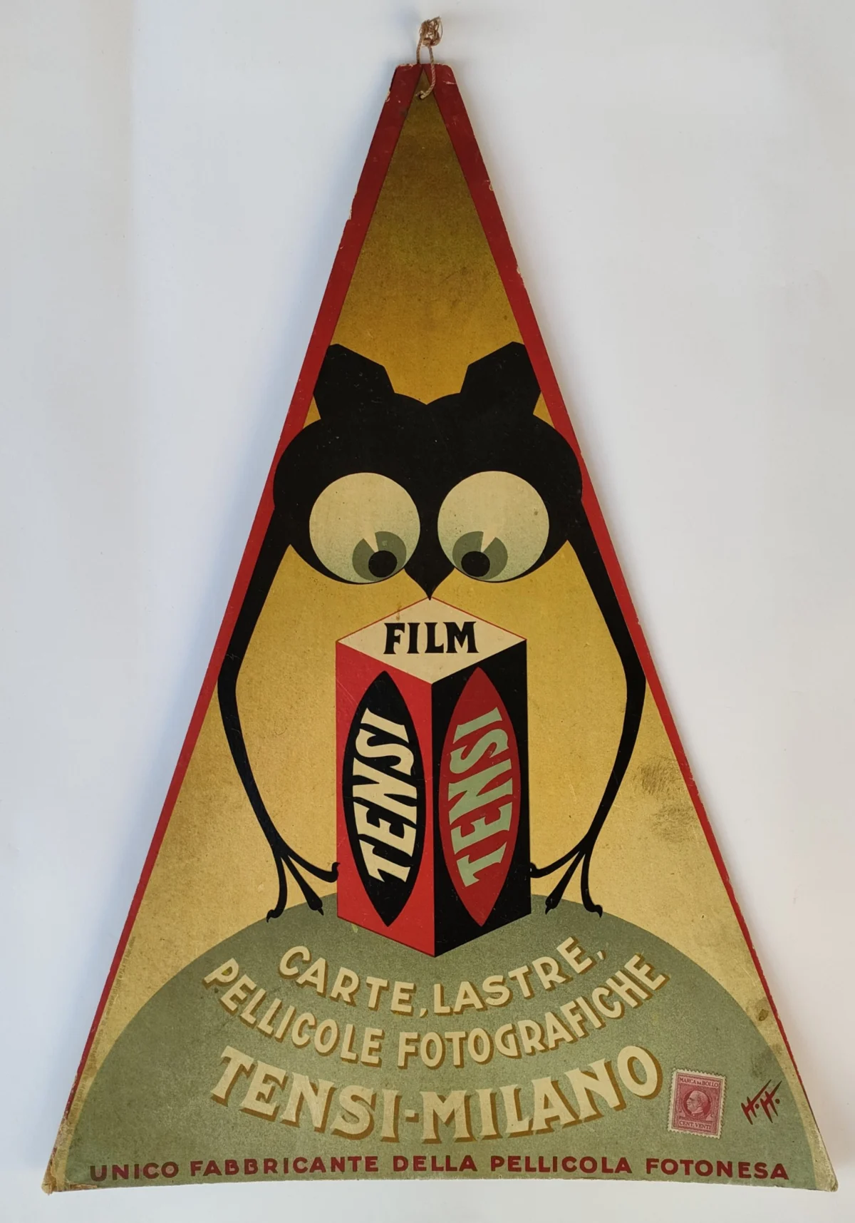 Film Tensi, Milano - carte, lastre, pellicole fotografiche