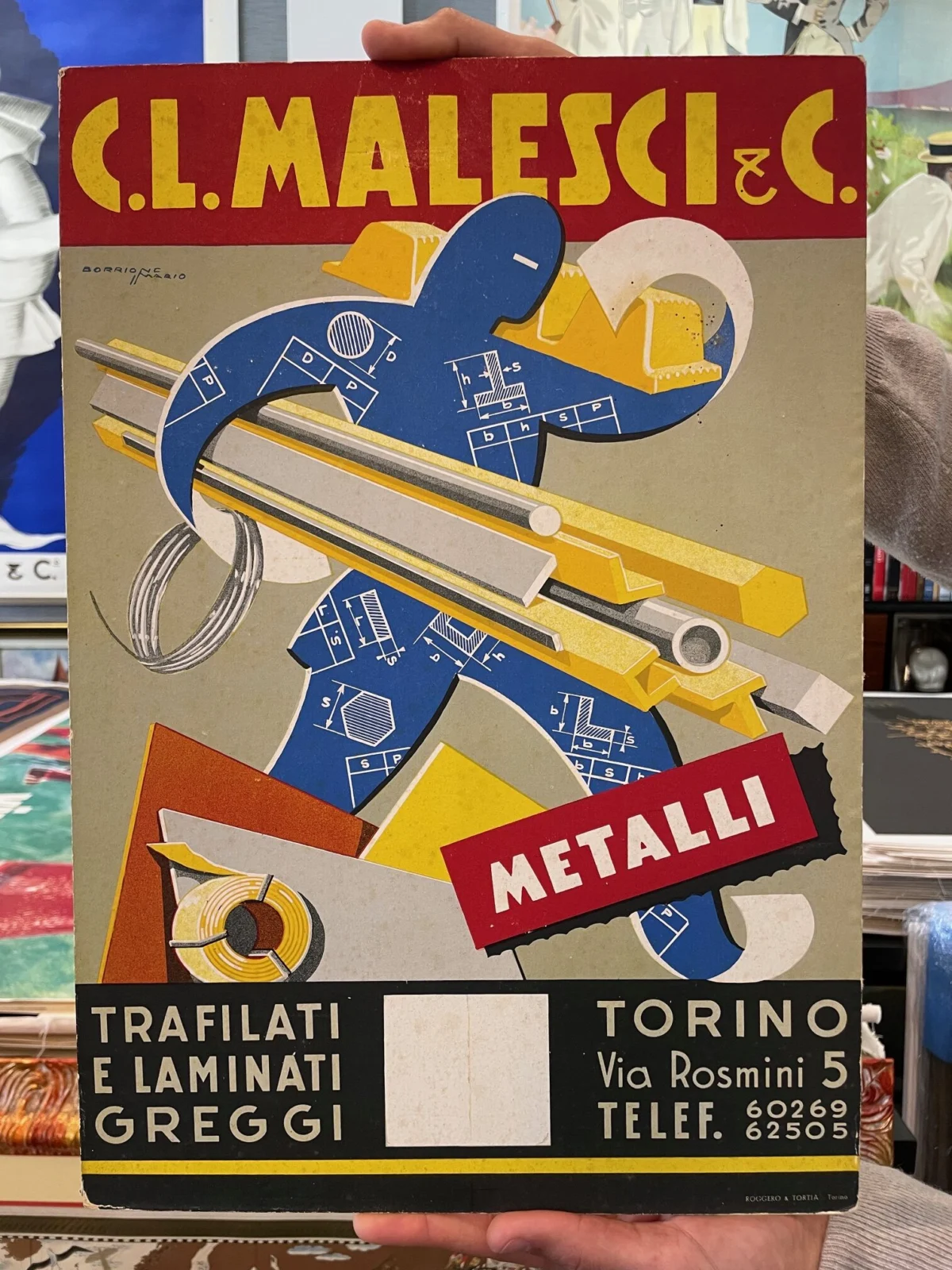 C.L. Malesci & C., Torino (Metalli)