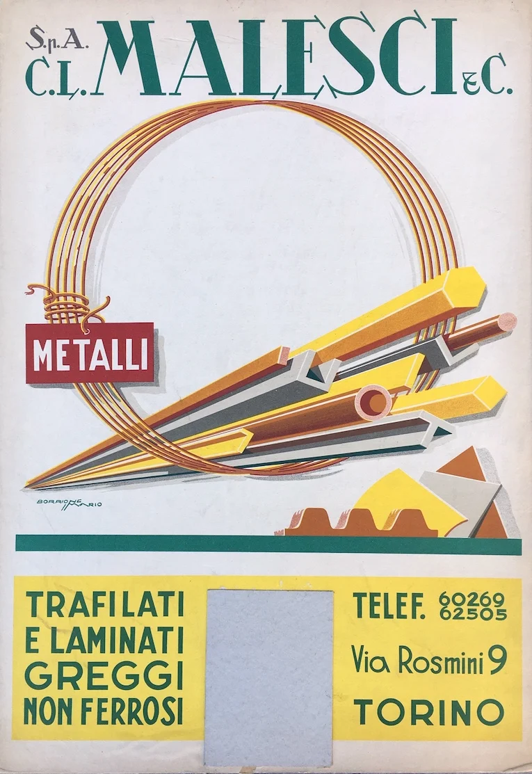 C.L. Malesci & C., Torino (Metalli)