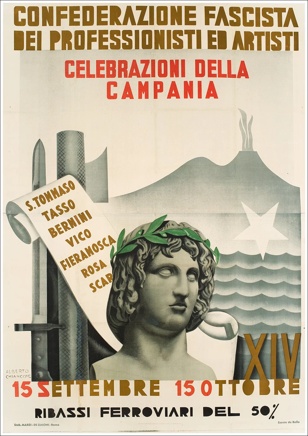 Napoli 1936 Celebrazioni della Campania
