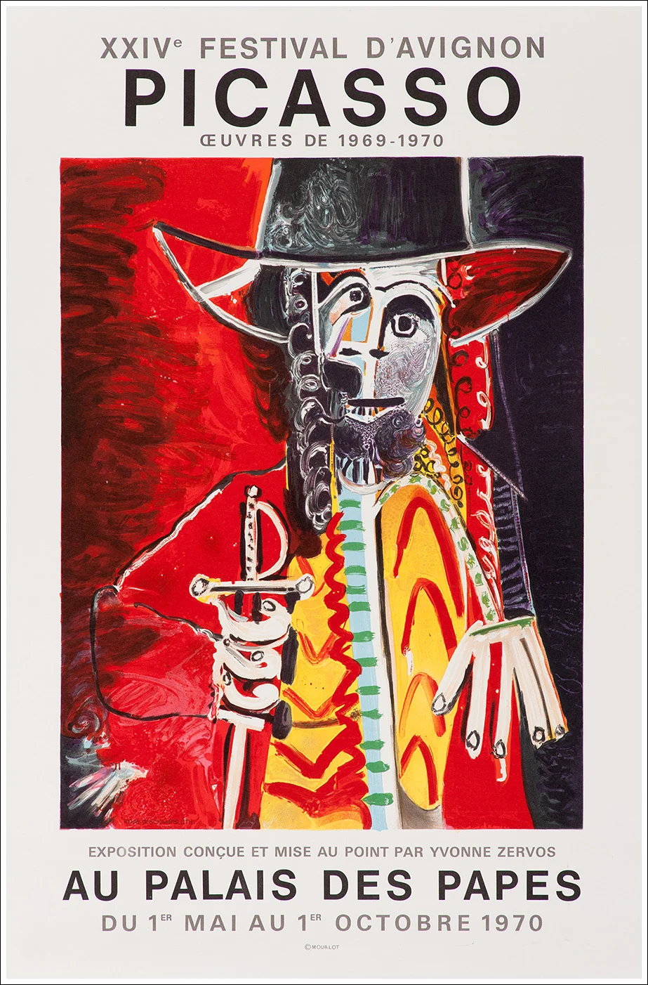 Picasso au Palais des Papes 1970, Avignon