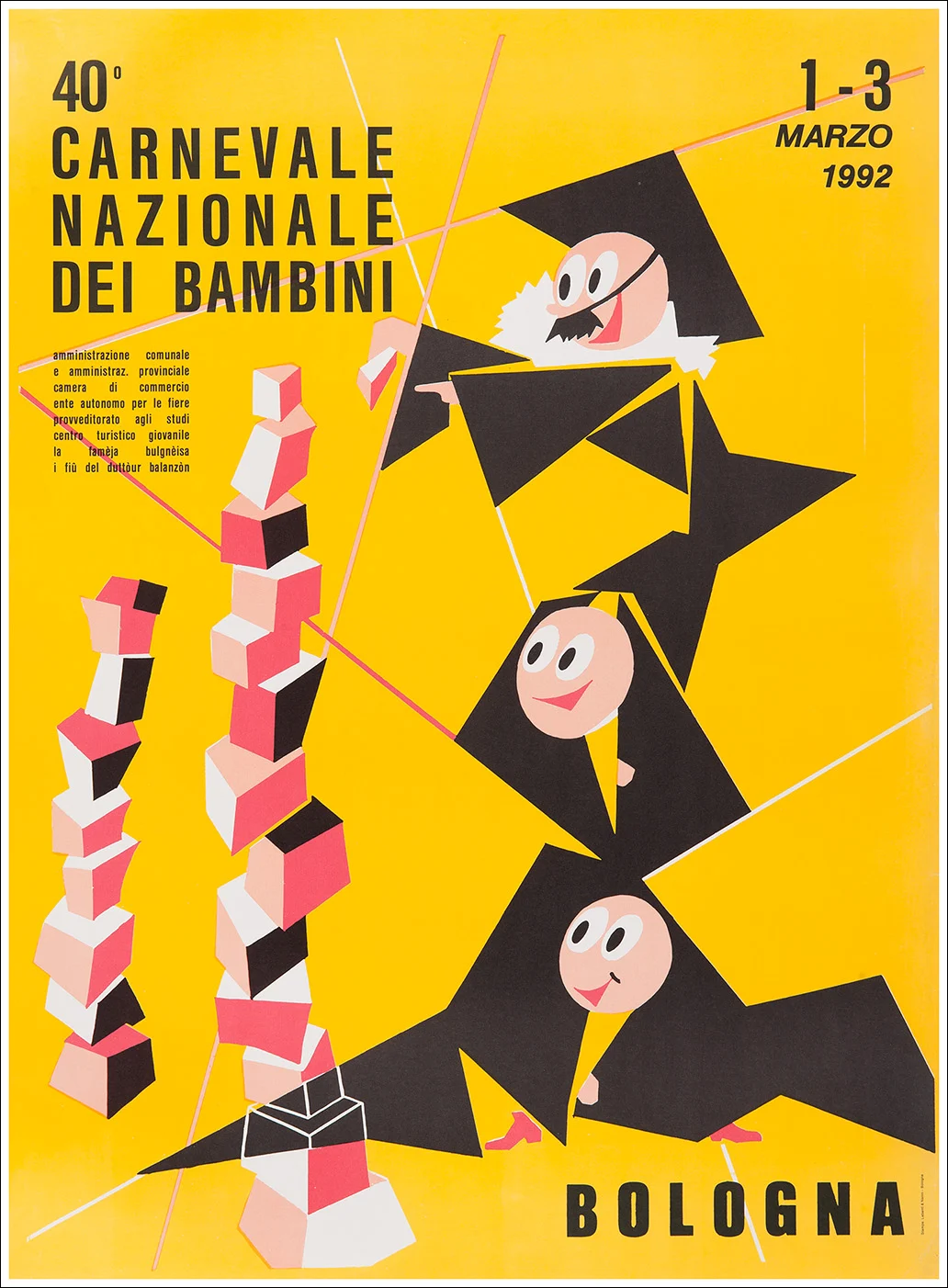 Bologna, carnevale dei bambini