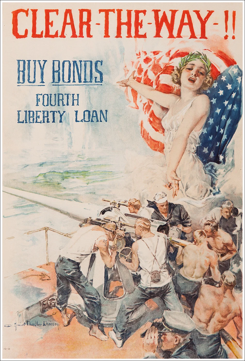 Clear the way!! Buy bonds - American Liberty bonds