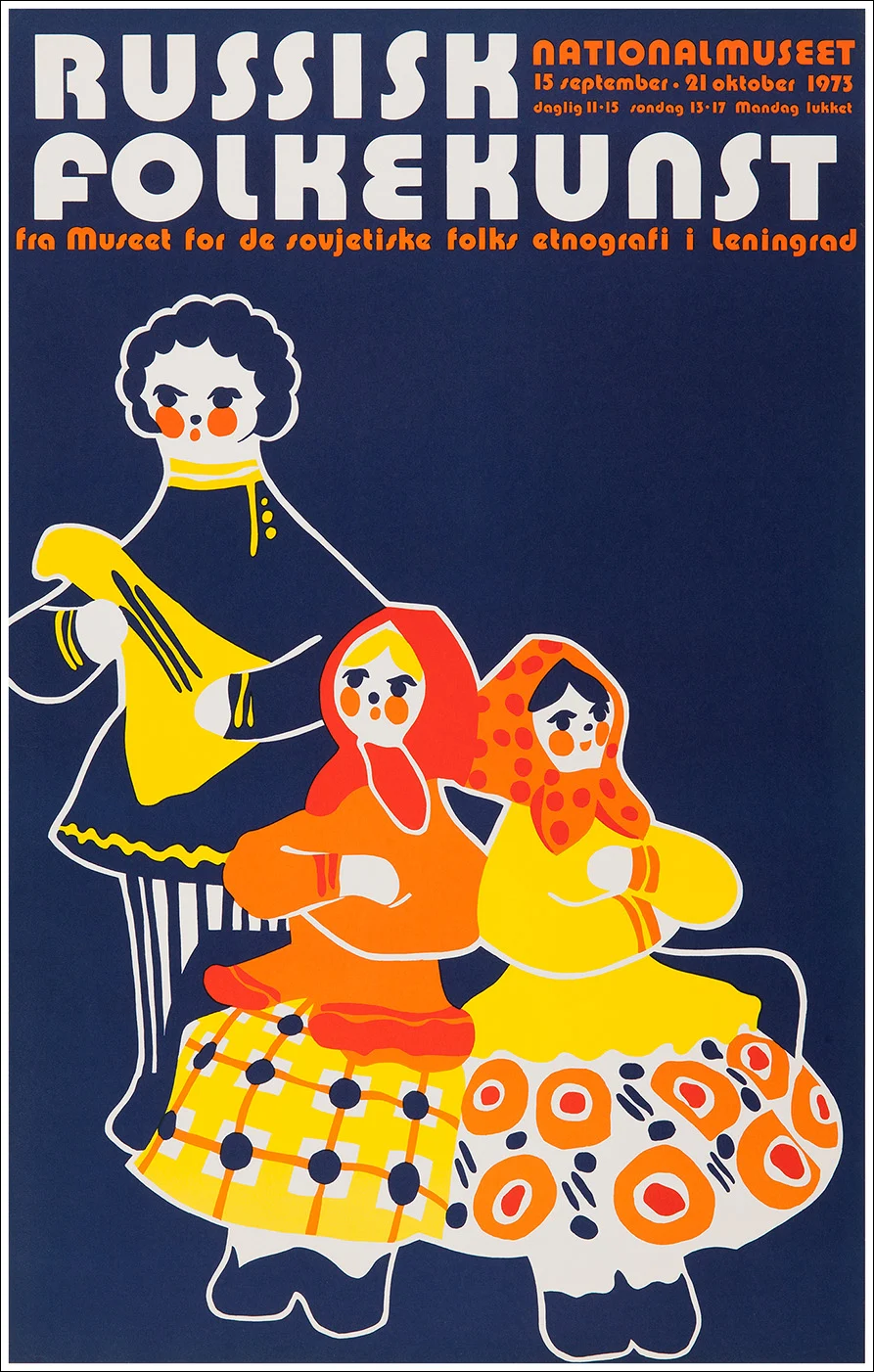 Russisk Folkekunst (esibizione a Copenhagen sull'arte folkloristica Russa)