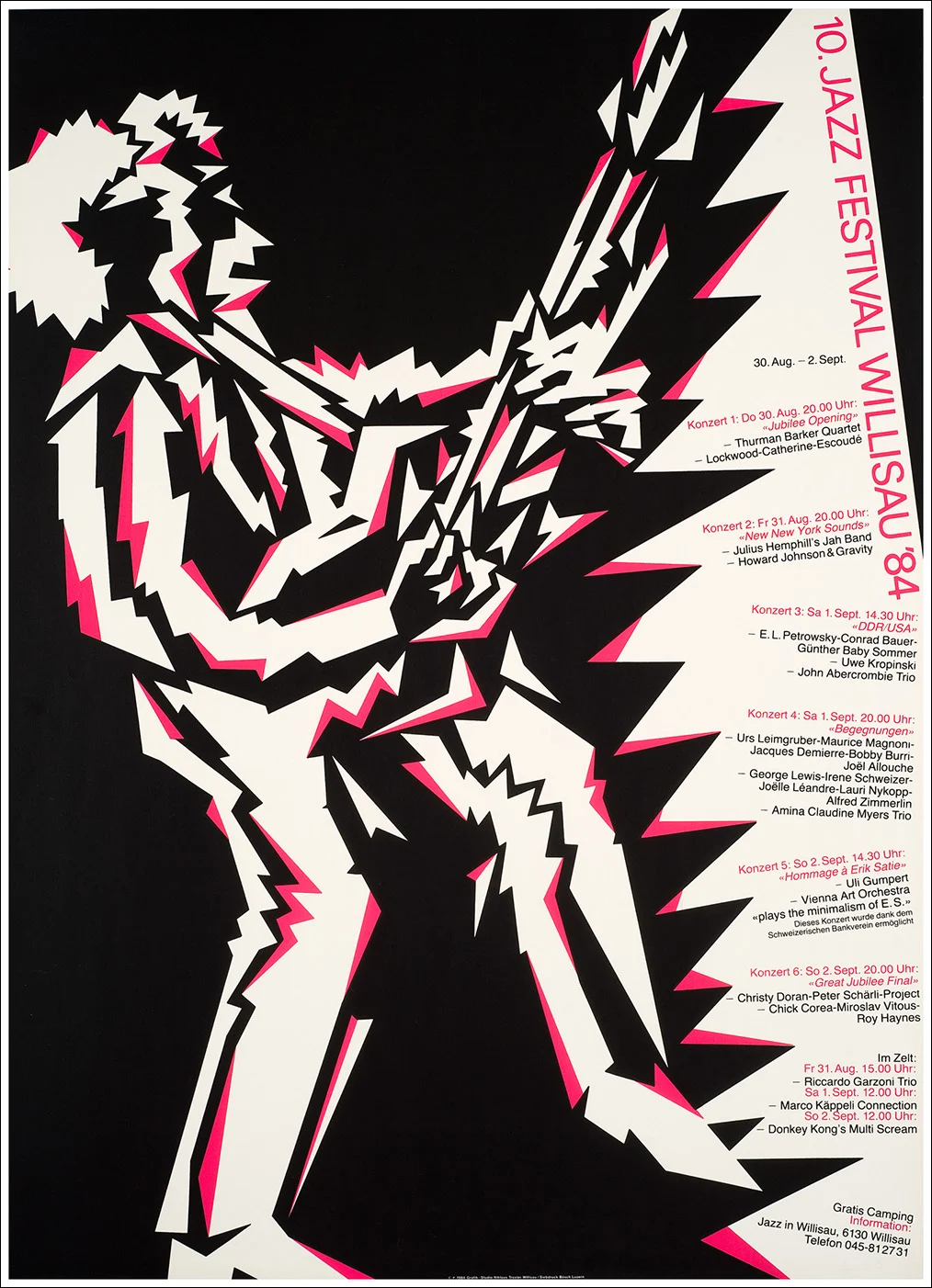 Jazz Festival Willisau 1984 (Luzern, Lucerna, Lucerne)