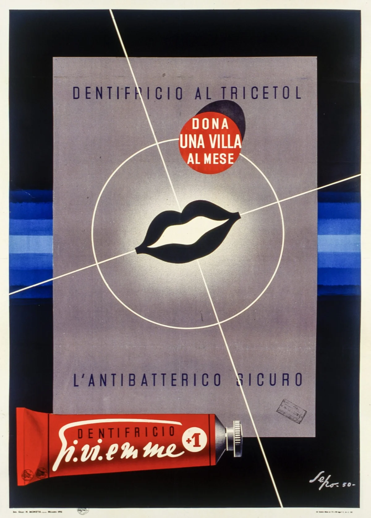 Dentifricio Gi.Vi.Emme, Milano / Toothpaste, dentifrice, Zahnpasta