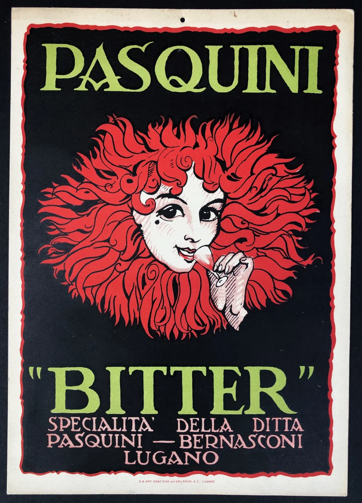Pasquini Bitter, ditta Pasquini - Bernasconi, Lugano (Ticino, Tessin)