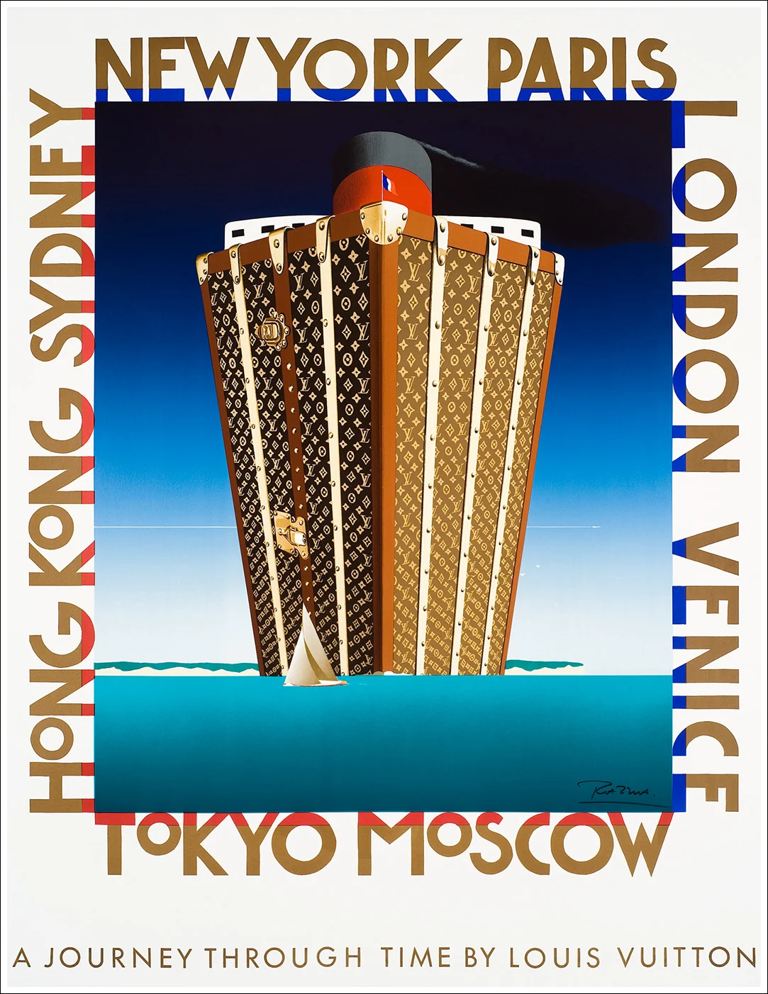 A journey through time by Louis Vuitton