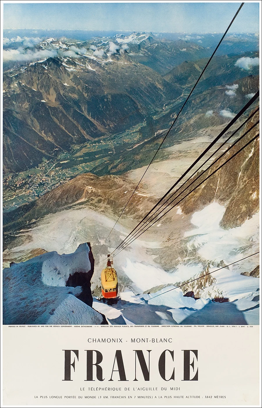 Chamonix Mont Blanc, Aiguille du Midi / Haute Savoie