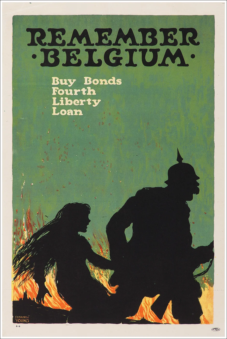 Remember Belgium - American Liberty bonds