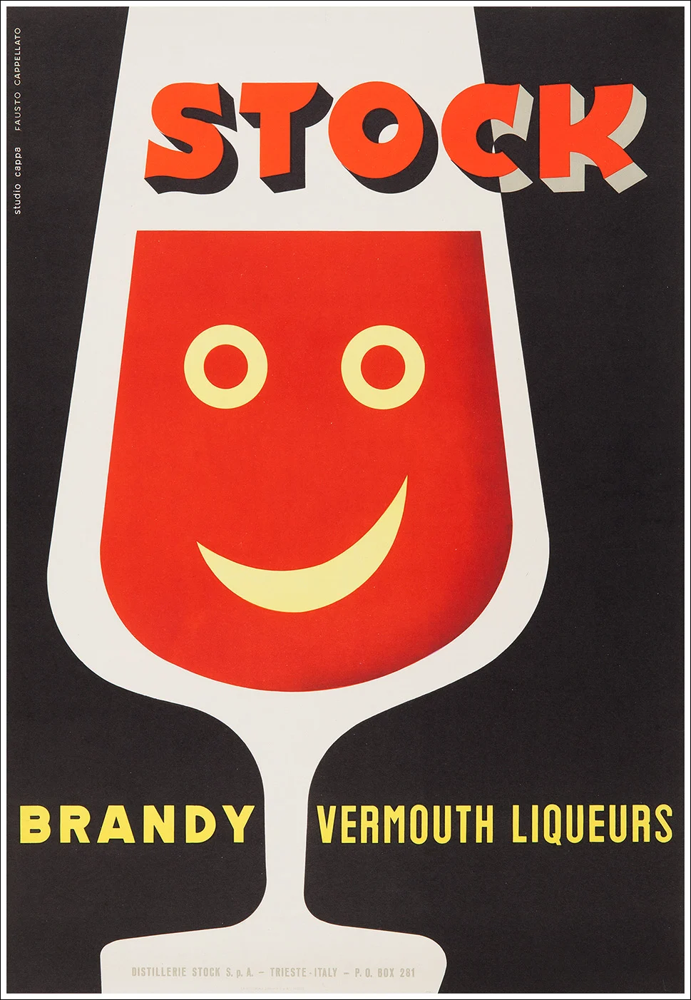 Stock brandy, vermouth, liquers / Trieste