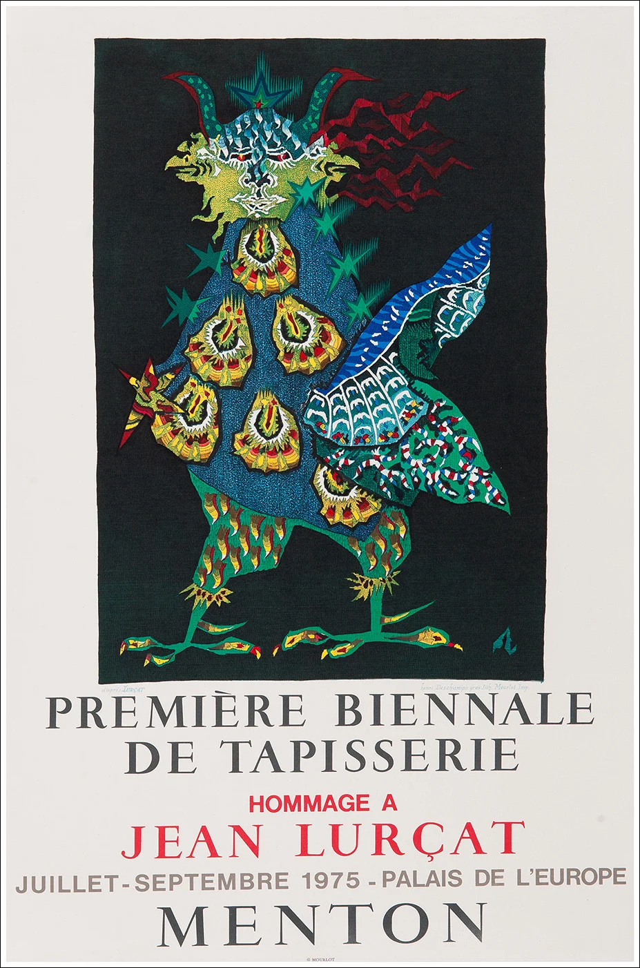 Menton, biennale de tapisserie, hommage à Jean Lurçat