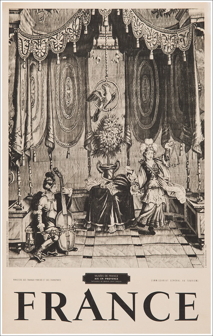 France, Aix en Provence - Tapisserie de Berain