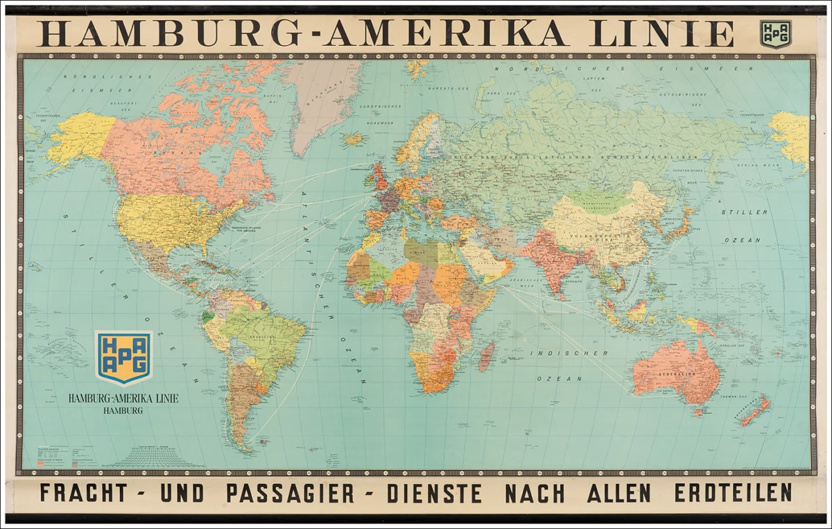 HAPAG Hamburg Amerika-Linie, Fracht und Passagier