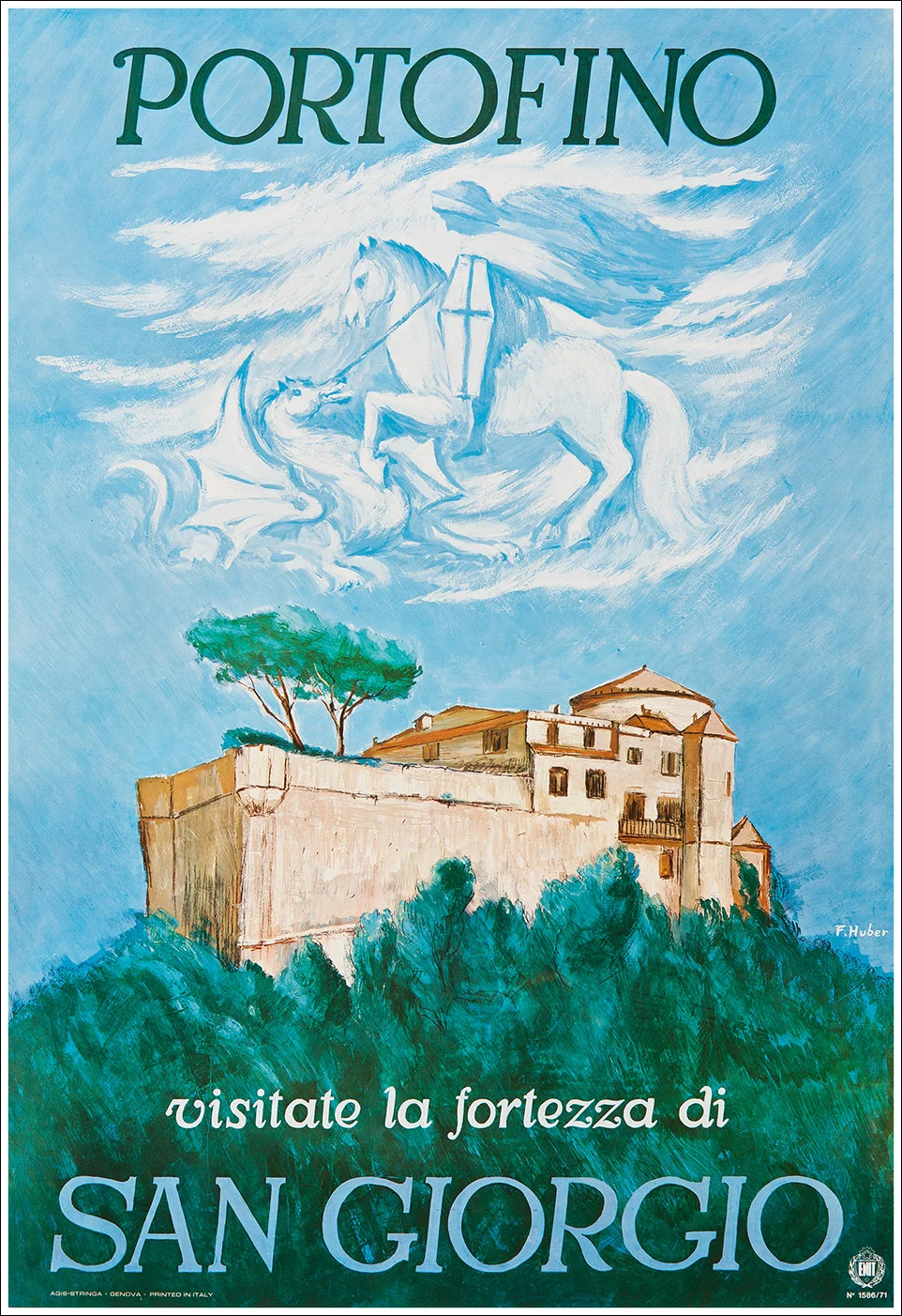 Portofino (Genova), la fortezza di San Giorgio (Castello Brown) / ENIT