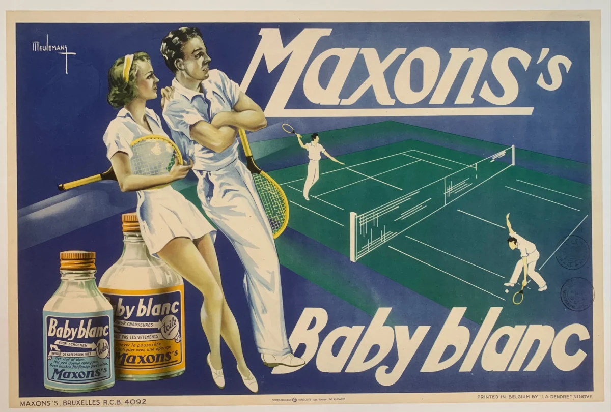 Maxons’s (Bruxelles), Baby blanc pour les chaussures