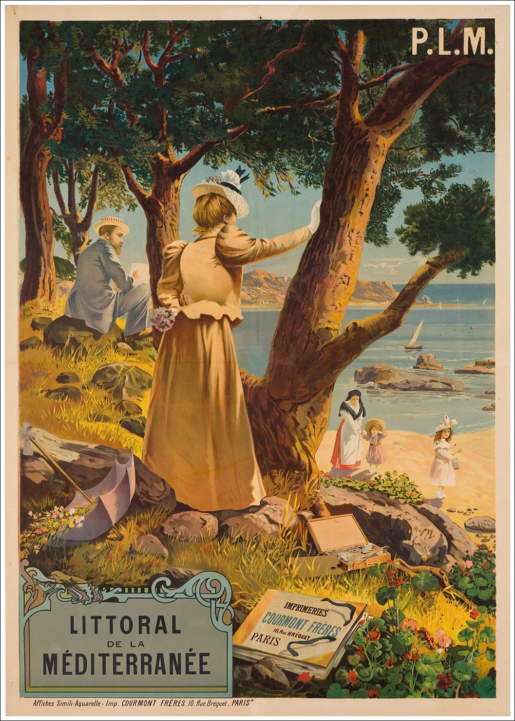 PLM, Littoral de la Méditerranée / Côte d'Azur, French Riviera