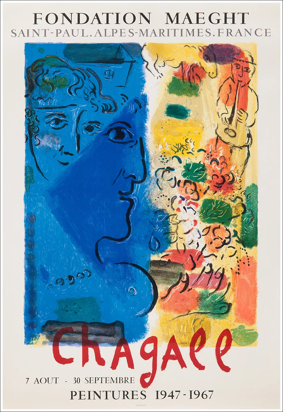 Chagall 1947-1967, Fondation Maeght (Saint-Paul-de-Vence)